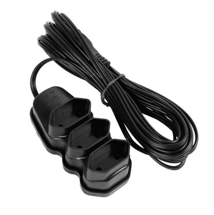 Imagem de Extensão Elétrica 3 Tomadas PL 2X0,75 5M Preta