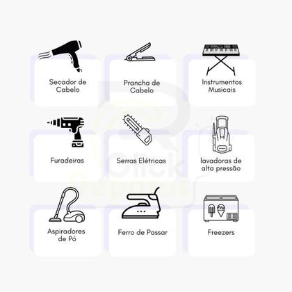 Imagem de Extensão Eletrica 30 Metros Reforçada Profissional 10/20A Co
