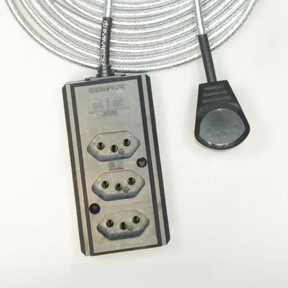 Imagem de Extensão Elétrica 5 Metros Pp 2x0,75mm2 Revestido Tecido