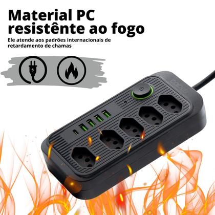 Imagem de Extensao Filtro de Linha Tomadas