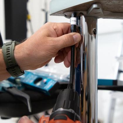 Imagem de Extensao Flexivel P/ Bits Encaixe 1/4" 190mm Cromo Vanadio