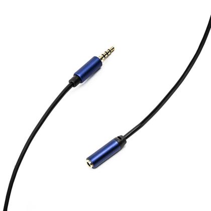 Imagem de Extensão Fone e Microfone P3 Profissional - 5 Metros