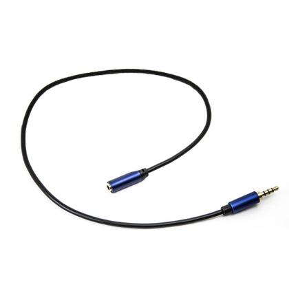 Imagem de Extensão Fone e Microfone P3 Profissional - 5 Metros