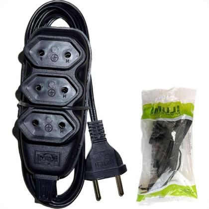 Imagem de Extensao Ilumi Paralela 0,75Mm Preta - 3M - 17912