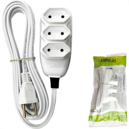 Imagem de Extensao Ilumi Paralela 2 Polos 0,75Mm Branca - 3M - 17911