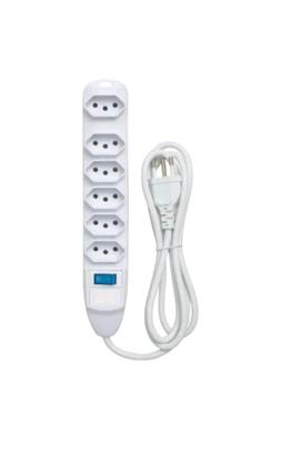Imagem de Extensão In-tech 5 Metros 6 Tomadas Filtro De Linha Bivolt