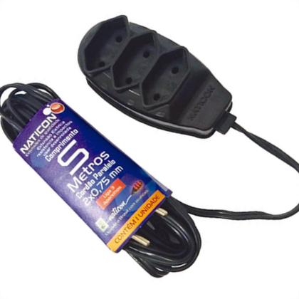Imagem de Extensao Naticon Pl 0,75 05Mt Preto