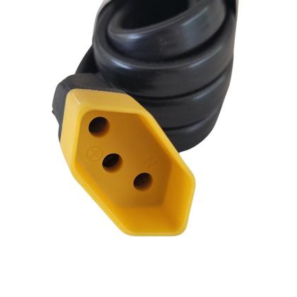 Imagem de Extensão Reforçada 20A Para Microondas Fritadeiras Aquecedores 5 Metros Tripolar