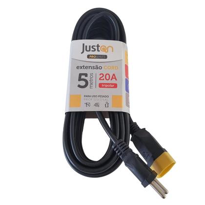 Imagem de Extensão Reforçada 20A Para Microondas Fritadeiras Aquecedores 5 Metros Tripolar