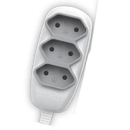 Imagem de Extensão Régua Elétrica Filtro De Linha Tripla 3M Reforçada