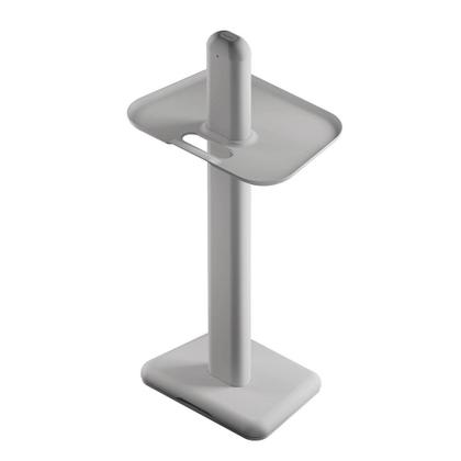 Imagem de Extensão Torre OCTOO Totem Elétrico com 4 Tomadas, USB e USB-C, Bandeja de apoio, Prata - 10169