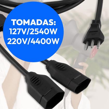 Imagem de Extensão Tripolar Multiplicadora 20A Pr 5 Metros Forceline