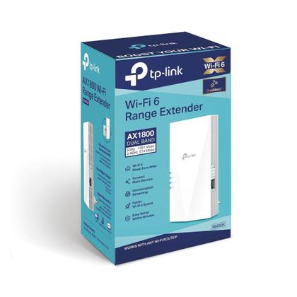 Imagem de Extensão wifi 6 tp-link re600x ax1800 dual band