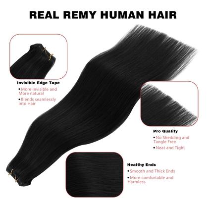 Imagem de Extensões de cabelo com fita adesiva ABH AMAZINGBEAUTY HAIR Invisi Edge