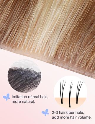 Imagem de Extensões de cabelo DOORES Invisi Edge Tape-in 50g 20in Virgin Hair