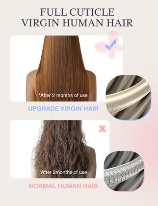 Imagem de Extensões de cabelo DOORES Invisi Edge Tape-in 50g 20in Virgin Hair