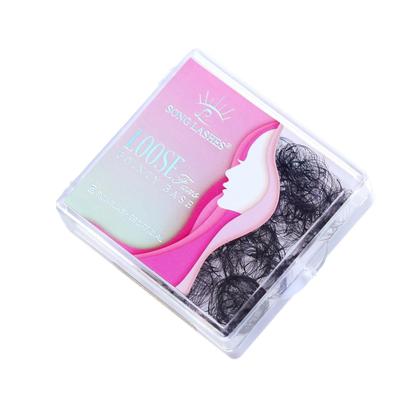 Imagem de Extensões de Cílios 3D-10D - 500 Peças com Base Pontiaguda, Raiz Fina e Material PBT