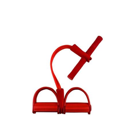 Imagem de Extensor 2 Elásticos Exercícios Tubefit Academia Ginástica Tensão Forte Faixa Elástica Fortalece Todos Os Músculos De Re