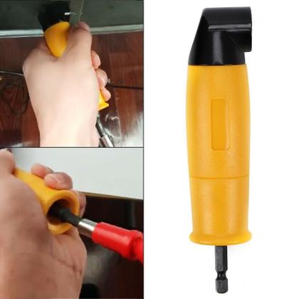 Imagem de EXTENSOR ADAPTADOR ANGULAR 90º PARA CANTOS MANDRIL PARA FURADEIRA  LUGARES APERTADOS