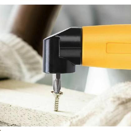 Imagem de Extensor Adaptador Mandril Furadeira E Parafussadeira Angular 90º Cantos E Lugares Apertados