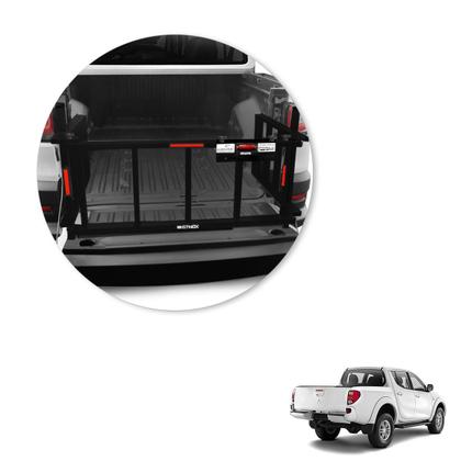 Imagem de Extensor Caçamba L200 Triton 2008 a 2018 Rampa Reforçado Preto EDR
