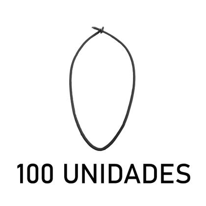 Imagem de Extensor Corda Elastica S/ Gancho 30cm Vermelho/Branco-100UN