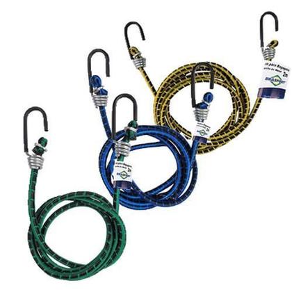 Imagem de Extensor Corda Elástico 1,5 Mts Bagageiro Gancho Ferro 10Un