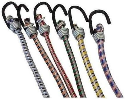 Imagem de Extensor Corda Elástico 1,5 Mts Bagageiro Gancho Ferro 10Un