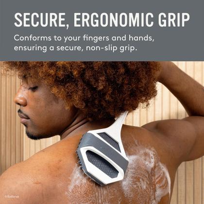 Imagem de Extensor de alça para esfoliante corporal de silicone Sud Scrub branco