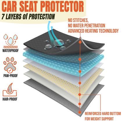 Imagem de Extensor de assento traseiro para cães Trio Gato à prova d'água para carro e caminhão SUV