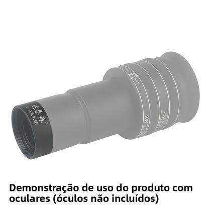 Imagem de Extensor de barlow de lente redutora focal Datyson 0,5X para ocular de telescópio de rosca M28,6x0,6