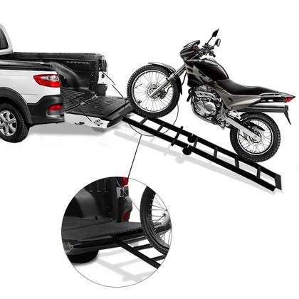 Imagem de Extensor de Caçamba Strada 2014 a 2018 Divisor Rampa Preto EDR