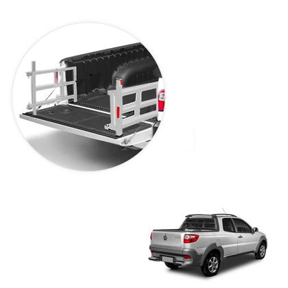 Imagem de Extensor De Caçamba Strada 2014 a 2019 Dobravel EDD Prata