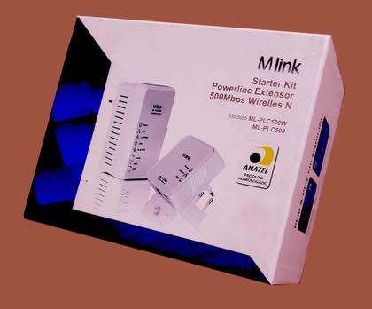 Imagem de Extensor de dados com wi-fi pela rede elétrica - powerline certificado anatel