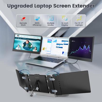 Imagem de Extensor de tela para laptop Teamgee 14" Full HD para 13"-17"