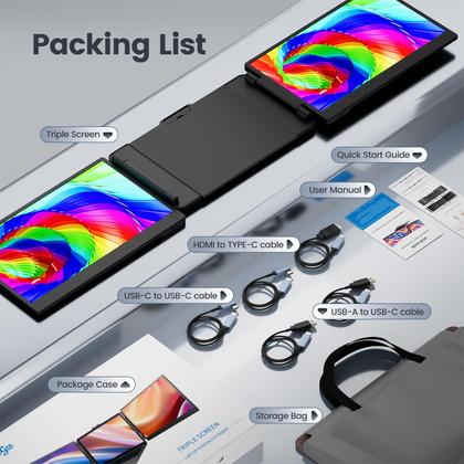 Imagem de Extensor de tela para laptop Teamgee 14" Full HD para 13"-17"