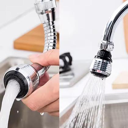 Imagem de Extensor De Torneira Flexível Turbo Flex 360º Cromado