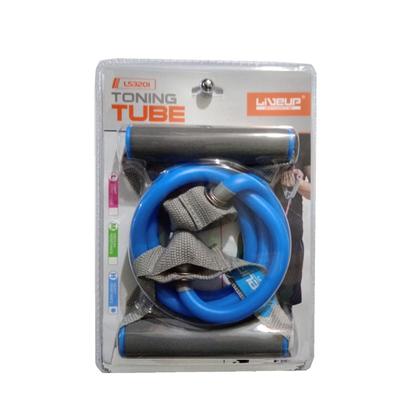 Imagem de Extensor Elástico 1 Via Forte Azul Liveup 17 Lbs - 7,71 Kg