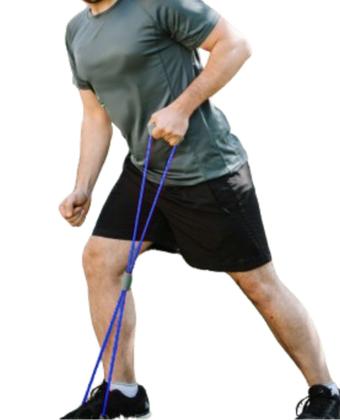 Imagem de Extensor Elástico em Oito Forte 6x12x1000mm LIVEUP Treino