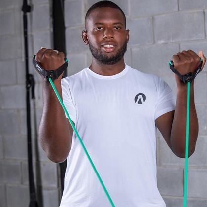 Imagem de Extensor Elástico Leve Látex Nylon T287-L Verde Acte