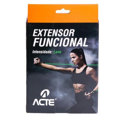 Imagem de Extensor Elástico Leve Látex Nylon T287-L Verde Acte