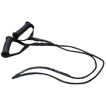 Imagem de Extensor Elástico Resistente Com Alça Para Exercícios De Academia Ginástica Corda Faixa Elástica Leve Médio Forte Treino Em Casa