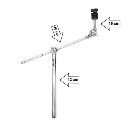 Imagem de Extensor Girafa Para Prato De Bateria Torelli Ian 161