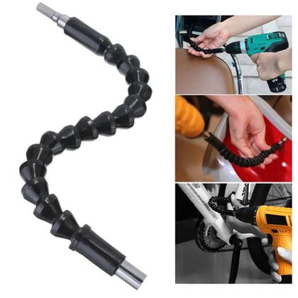 Imagem de Extensor Haste Prolongador Flexível Parafusadeira Bits 1/4