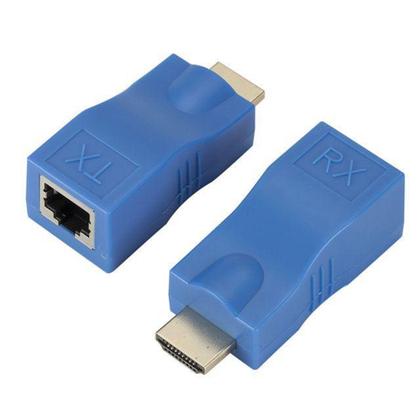 Imagem de Extensor HDMI 01 Porta Full HD até 30 Metros via Cabo de Rede Cat6e/6 TOMATE