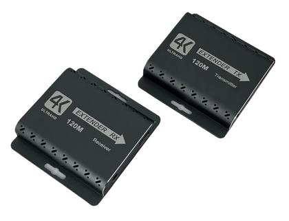 Imagem de Extensor Hdmi 4K 120 Metros Com Infravermelho Cat6/6E Rj45