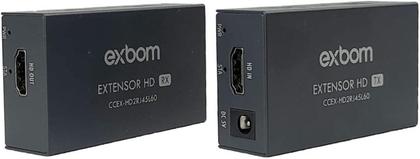 Imagem de Extensor Hdmi 60Metros 3D Cat5/Cat6 Via Cabo Rede Rj45 1080P