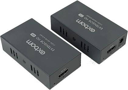 Imagem de Extensor Hdmi 60Metros 3D Cat5/Cat6 Via Cabo Rede Rj45 1080P