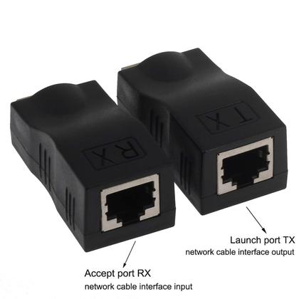 Imagem de Extensor HDMI para RJ45 Repetidor conversor HDMI Yeebline