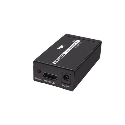 Imagem de Extensor Hdmi Rj45 60 Metros Adaptador Cabo Rede Cat5e/6